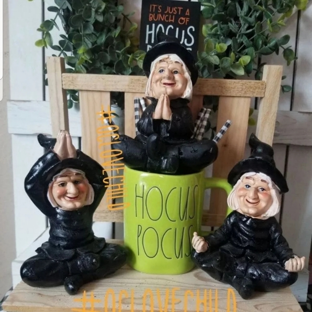 FARMHOUSE 3 HOCUS POCUS NAMASTE WITCHES